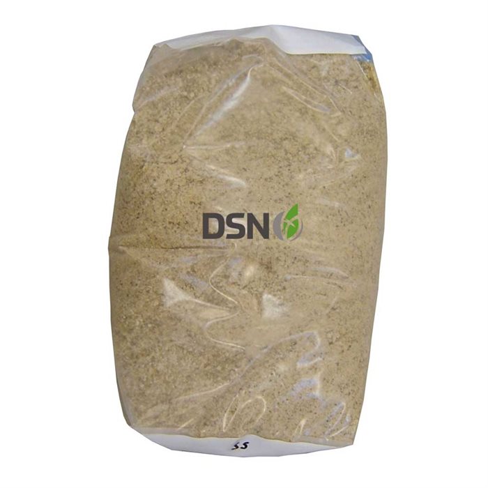 Ovntørret sand m/25% salt 15 kg. 