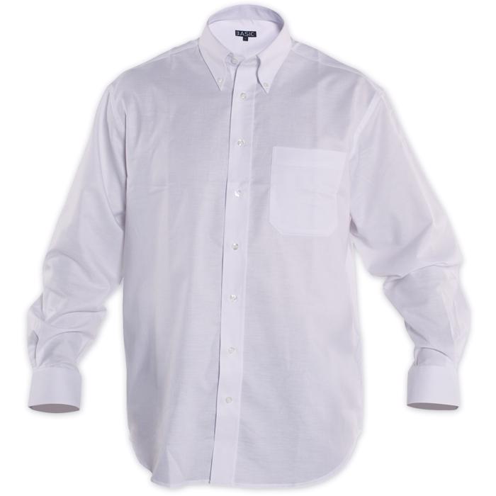 Basic CVC skjorte med lange ærmer (M)