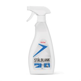 Sterling Stålblank Spray, 500 ml.